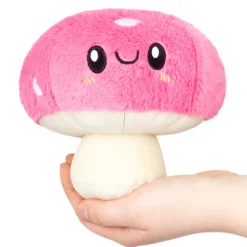 Squishable ® Snugglemi Snackers Mushroom Pink 6" Outlet