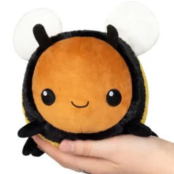 Squishable ® Snugglemi Snackers Fuzzy Bumblebee 6" Clearance