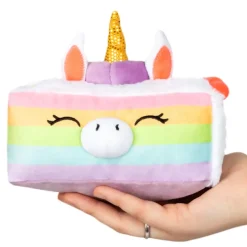 Squishable ® Snugglemi Snackers Unicorn Cake 4.5" Hot