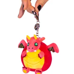 Squishable ® Micro Keychain: Red Dragon 3" - Discontinued New