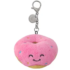 Squishable ® Micro Keychain: Pink Donut 3" New