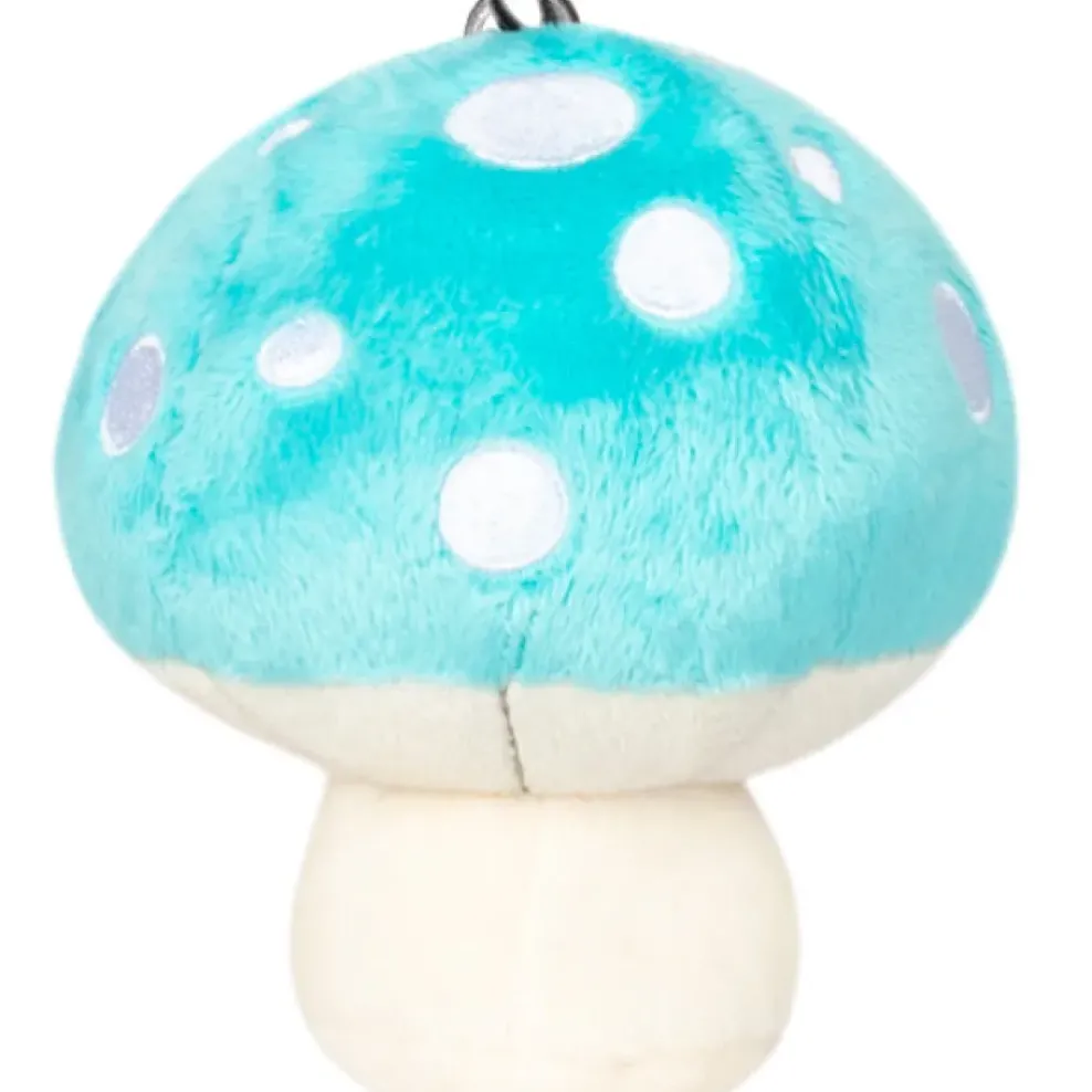 Squishable ® Micro Keychain: Turquoise Mushroom 3" - Discontinued Fashion