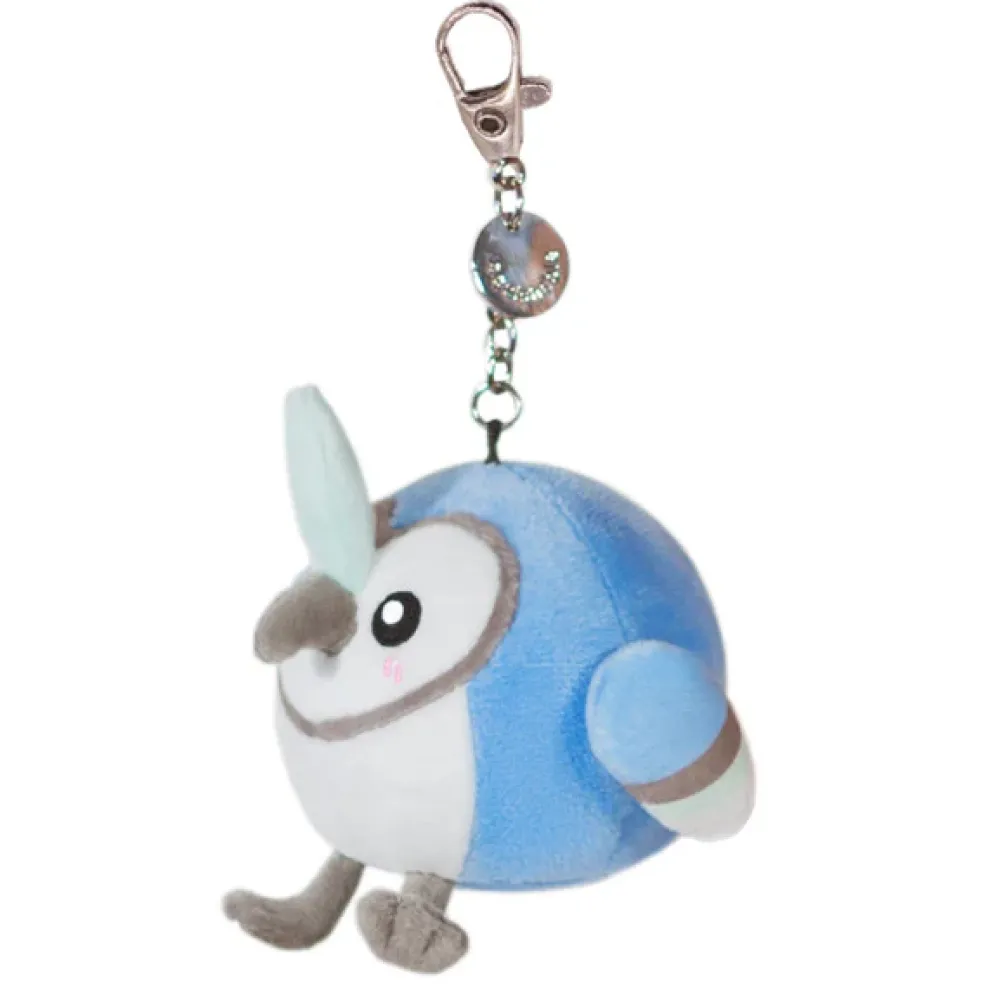 Squishable ® Micro Keychain: Blue Jay 4" - Discontinued Fashion