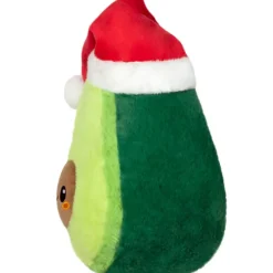 Squishable ® Snugglemi Snackers: Santa Avocado 9" New
