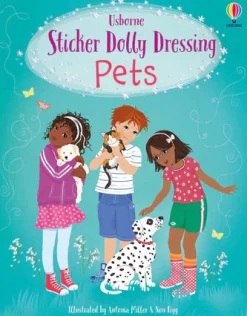 Harper Collins Sticker Dolly Dressing Pets Fashion