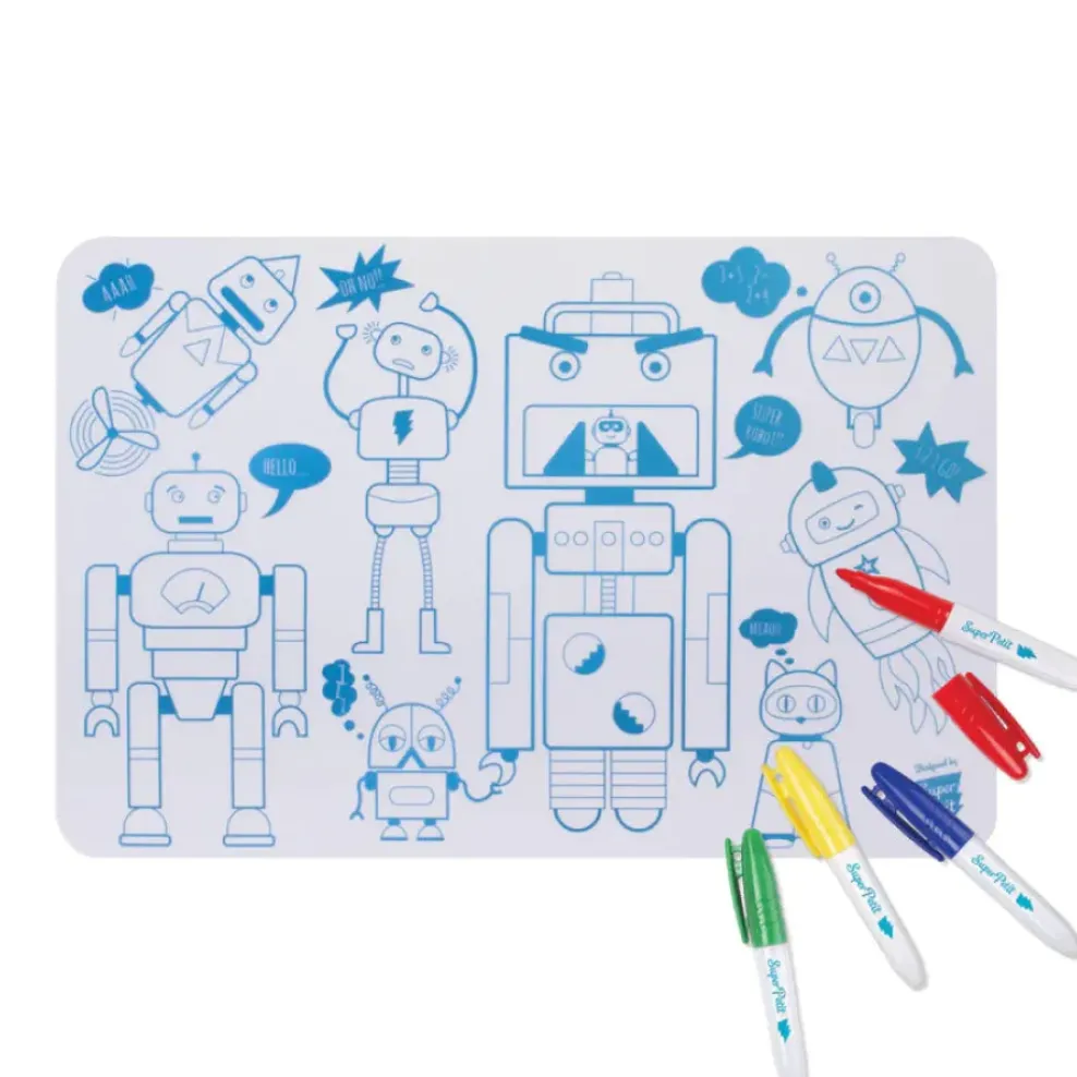 DAM Super Petit - Mini Playmat: Robot Outlet