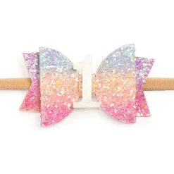 Sweet Wink : Pastel Rainbow Headband: 1st Birthday Online
