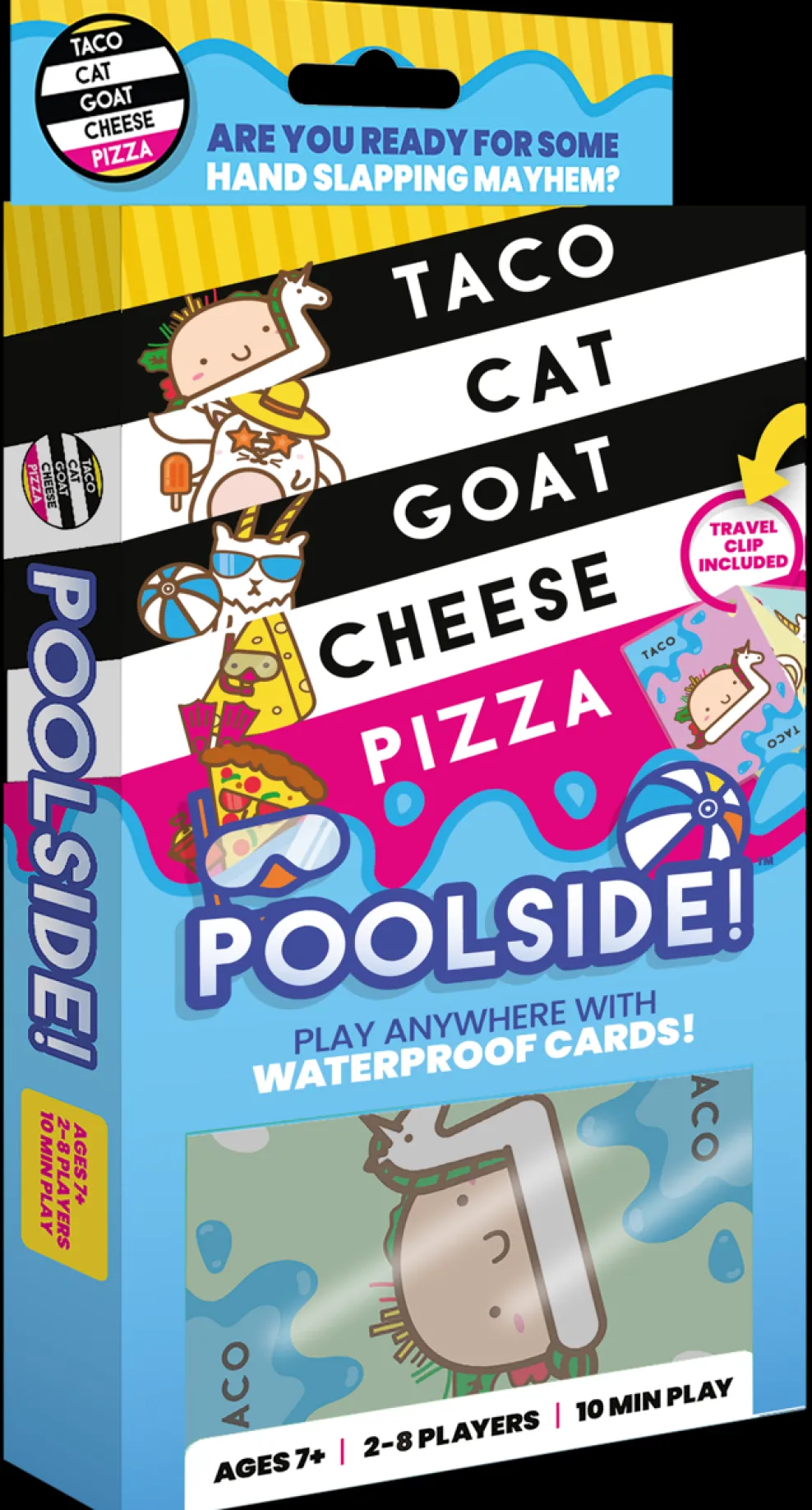 Dolphin Hat Games Taco Cat Goat Cheese Pizza Poolside! Clearance