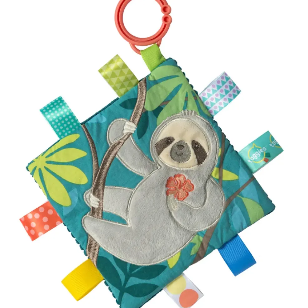 Mary Meyer Taggies™ Crinkle Me: Molasses Sloth 6" New