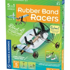 Thames Kosmos Thames & Kosmos Rubber Band Racers Clearance