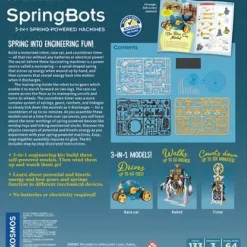 Thames Kosmos Thames & Kosmos SpringBots: 3 in 1 Spring-Powered Machines Sale