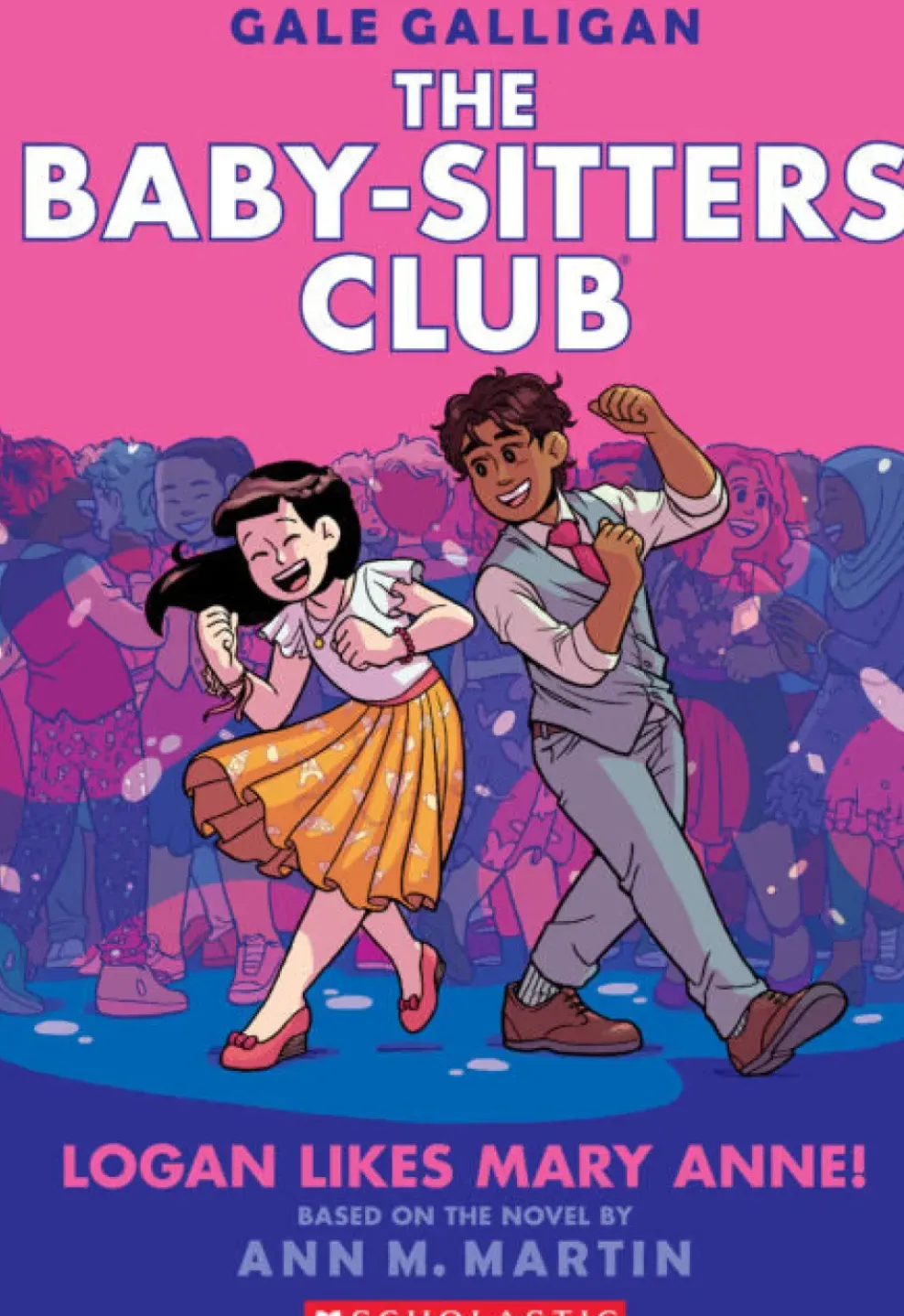 Scholastic The Baby-Sitters Club Graphic Novel: Logan Likes Mary Anne (#8) Hot