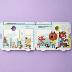 Chronicle Books The Kids on the Bus: A Spin-the-Wheel Book of Emotions Fashion