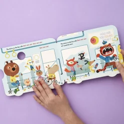 Chronicle Books The Kids on the Bus: A Spin-the-Wheel Book of Emotions Fashion