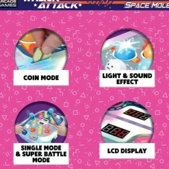 Thin Air Brands Whack Attack Space Moles Fashion