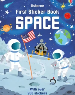 Harper Collins Usborne First Sticker Book: Space Hot