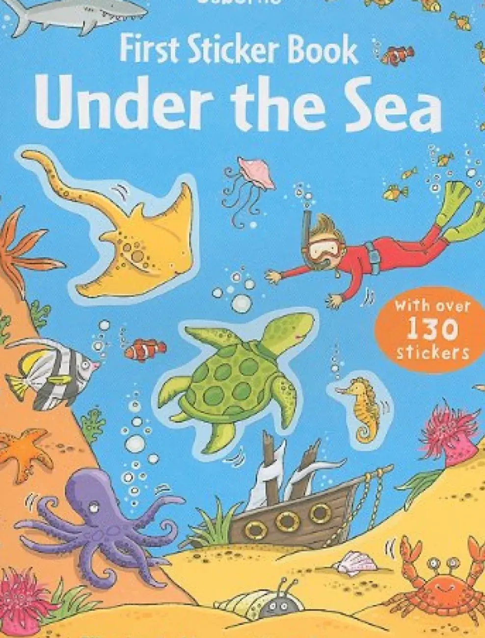 Harper Collins Usborne First Sticker Book: Under The Sea Sale