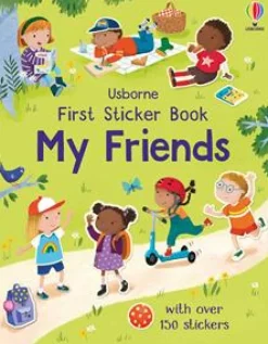 Usborne Books Usborne First Sticker Book My Friends Online