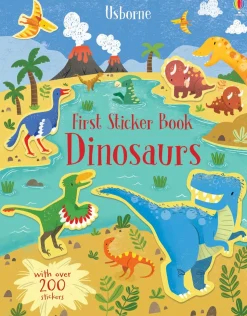 Harper Collins Usborne First Sticker Book: Dinosaurs Fashion