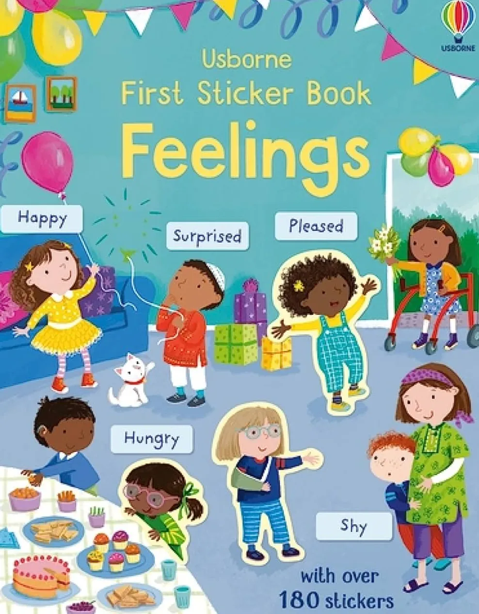 Harper Collins Usborne First Sticker Book: Feelings New