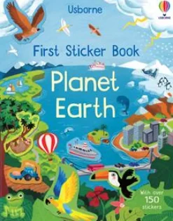 Harper Collins Usborne First Sticker Book: Planet Earth Hot