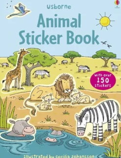 Harper Collins Usborne First Sticker Book: Animals Discount