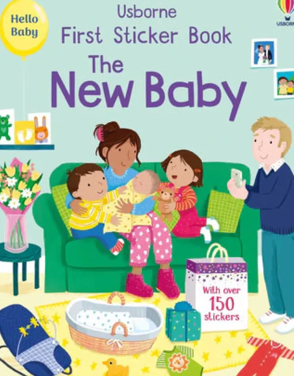Harper Collins Usborne First Sticker Book: New Baby Online