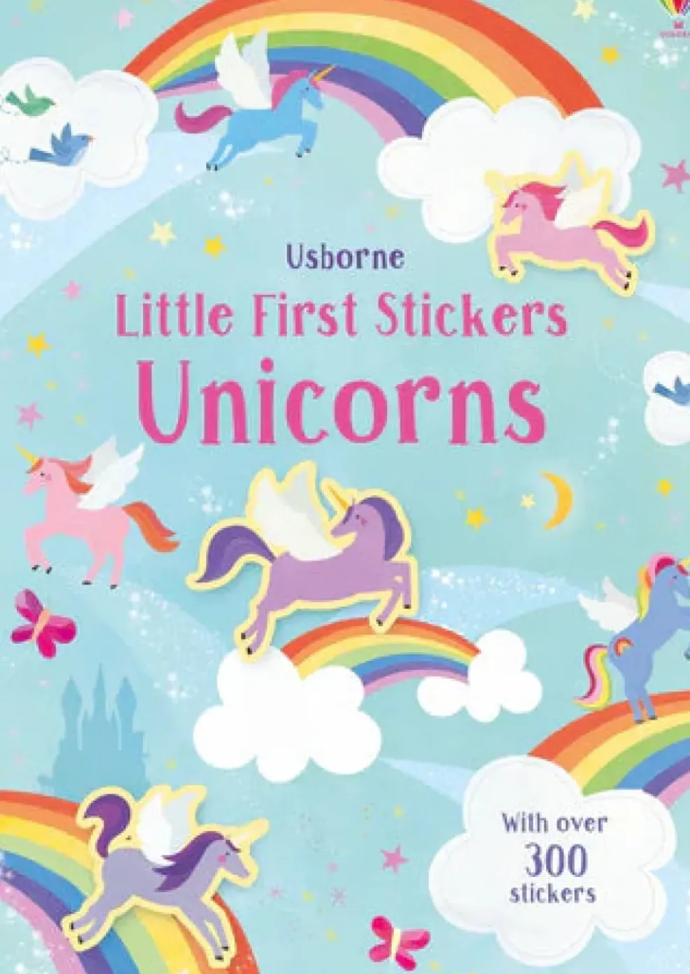 Harper Collins Usborne Little First Sticker Book: Unicorns Best