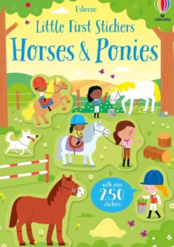Harper Collins Usborne Little First Sticker Book: Horses & Ponies Best