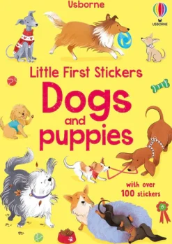 Harper Collins Usborne Little First Sticker Book: Dogs and Puppies Clearance