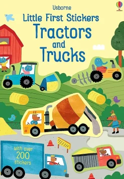 Harper Collins Usborne Little First Sticker Book: Tractors and Trucks Sale