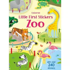Harper Collins Usborne Little First Sticker Book: Zoo Outlet