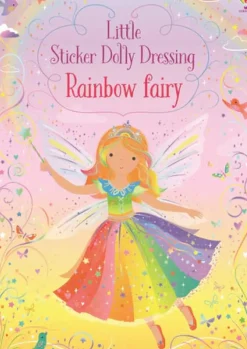 Harper Collins Usborne Little Sticker Dolly Dressing: Rainbow Fairy Sale