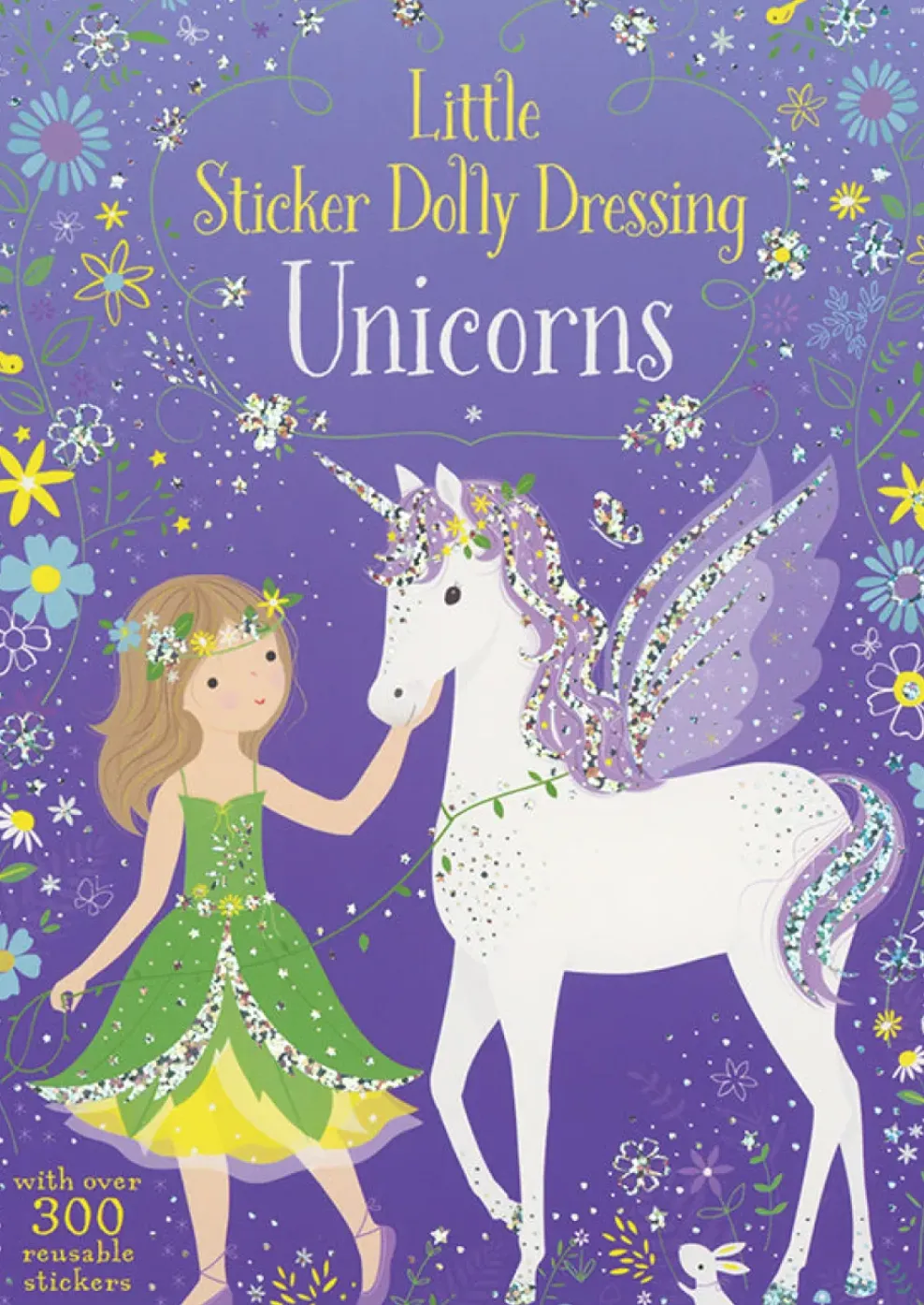 Harper Collins Usborne Little Sticker Dolly Dressing: Unicorns Hot