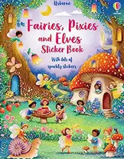 Harper Collins Usborne Sticker Book: Fairies, Pixies and Elves Discount