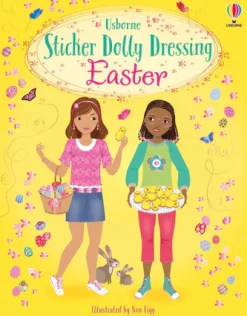Harper Collins Usborne Sticker Dolly Dressing: Easter Sale