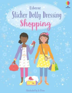 Harper Collins Usborne Sticker Dolly Dressing: Shopping Fashion