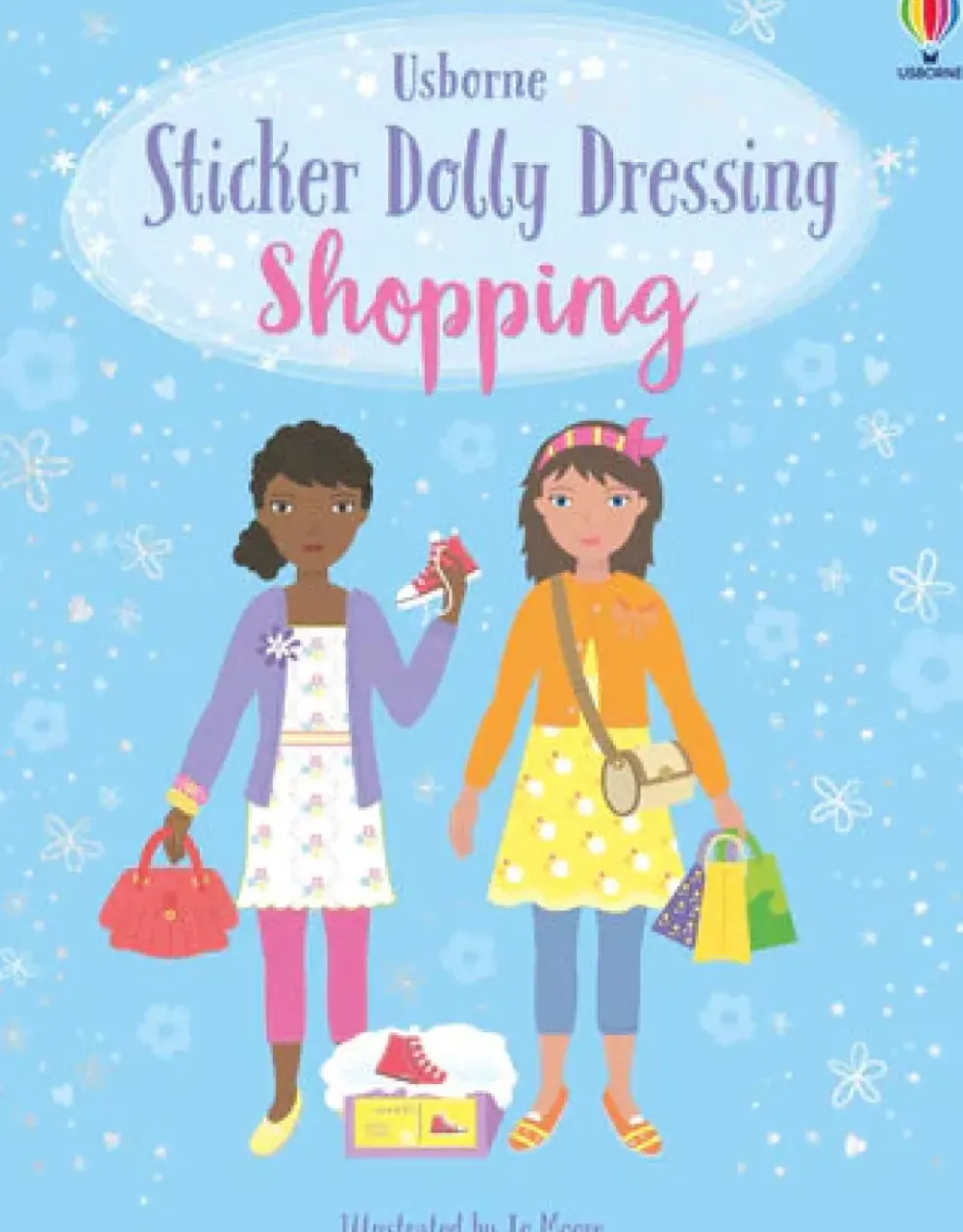Harper Collins Usborne Sticker Dolly Dressing: Shopping Fashion