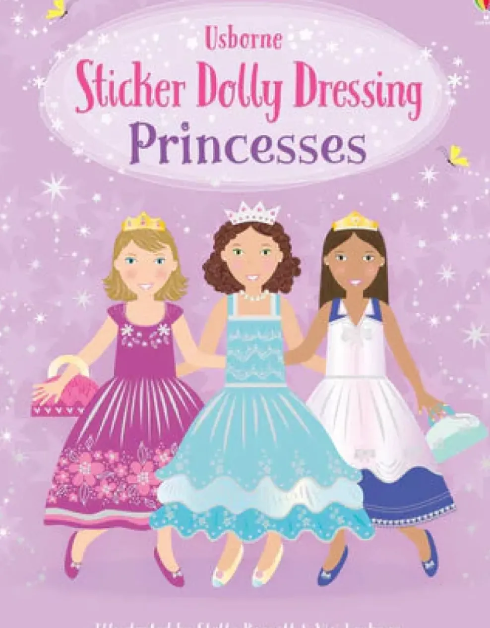Harper Collins Usborne Sticker Dolly Dressing: Princesses Outlet